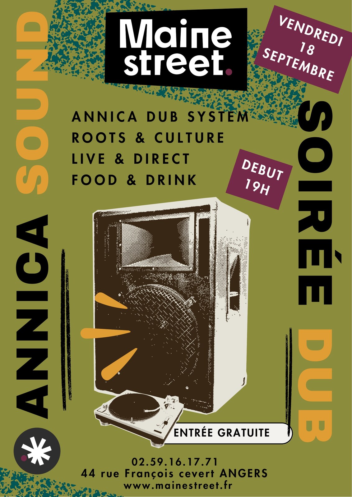 Affiche Soirée DUB